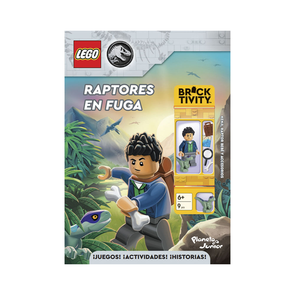 Libro Raptores En Fuga Lego Planeta
