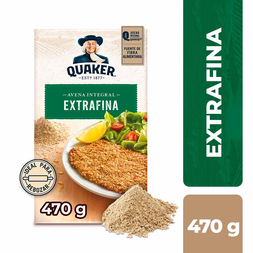 Avena Extra Fina 470 Grs Quaker