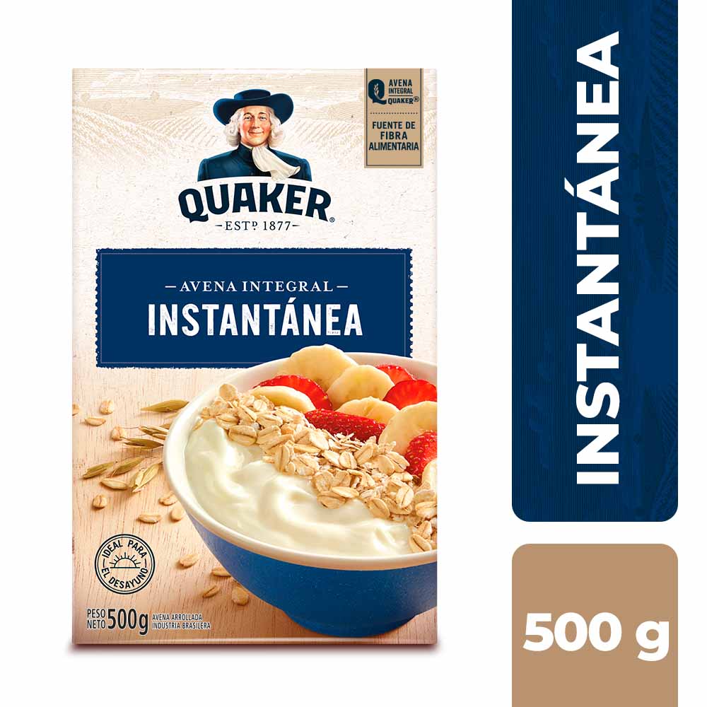 Avena Instantanea 500 Grs Quaker