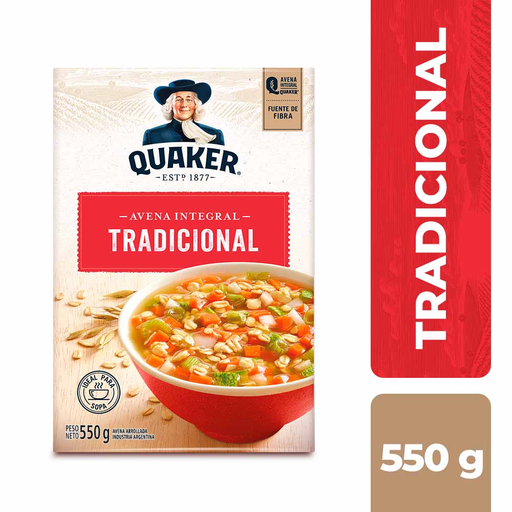 Avena Tradicional 550 Grs Quaker
