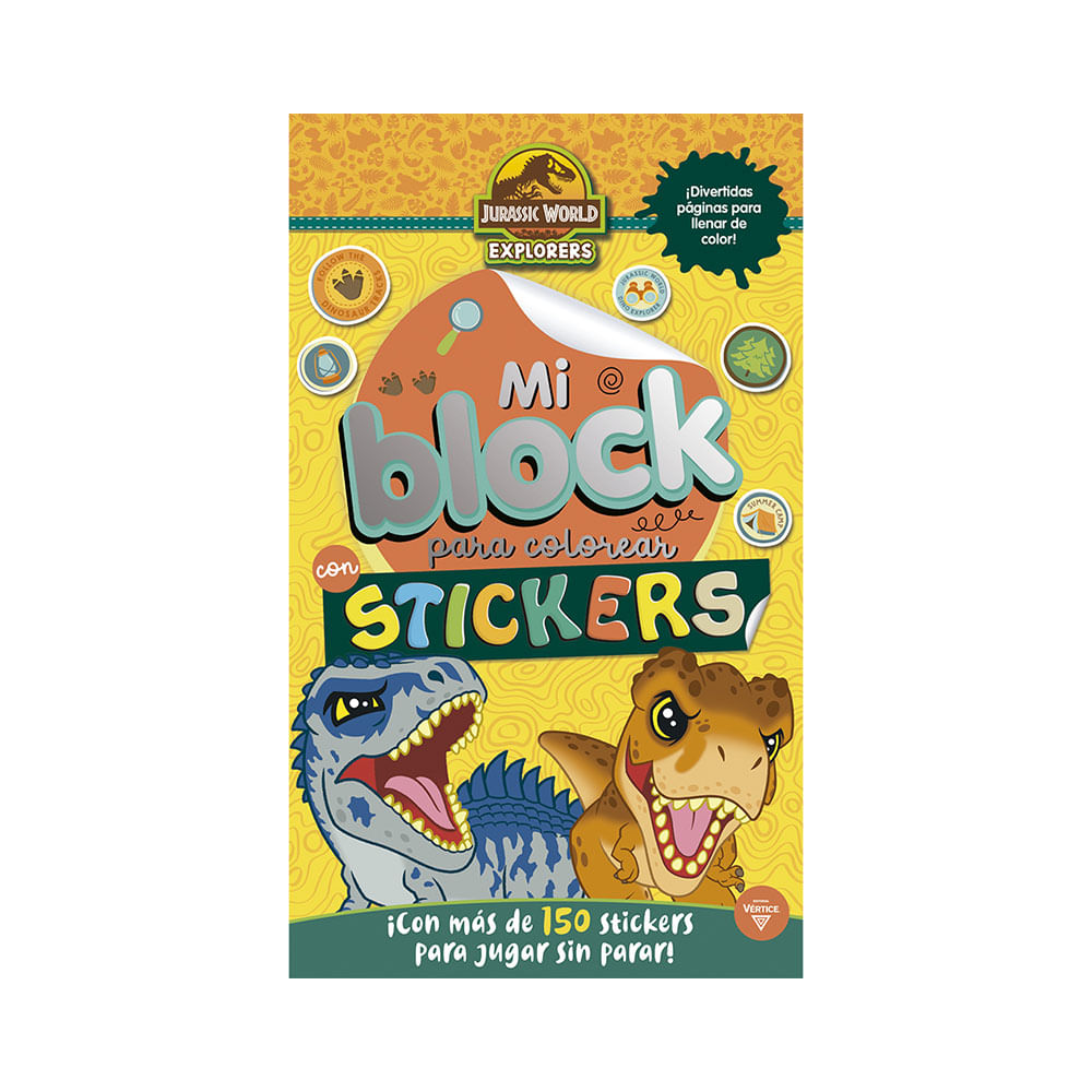 Libro Para Colorear Mi Block 3 Market Self