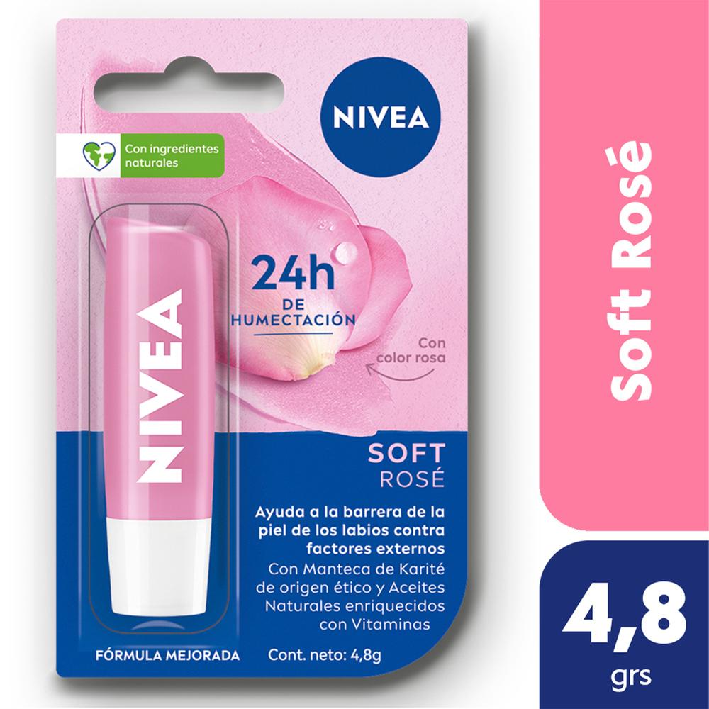 Balsamo Rose 4,8 Gr Nivea