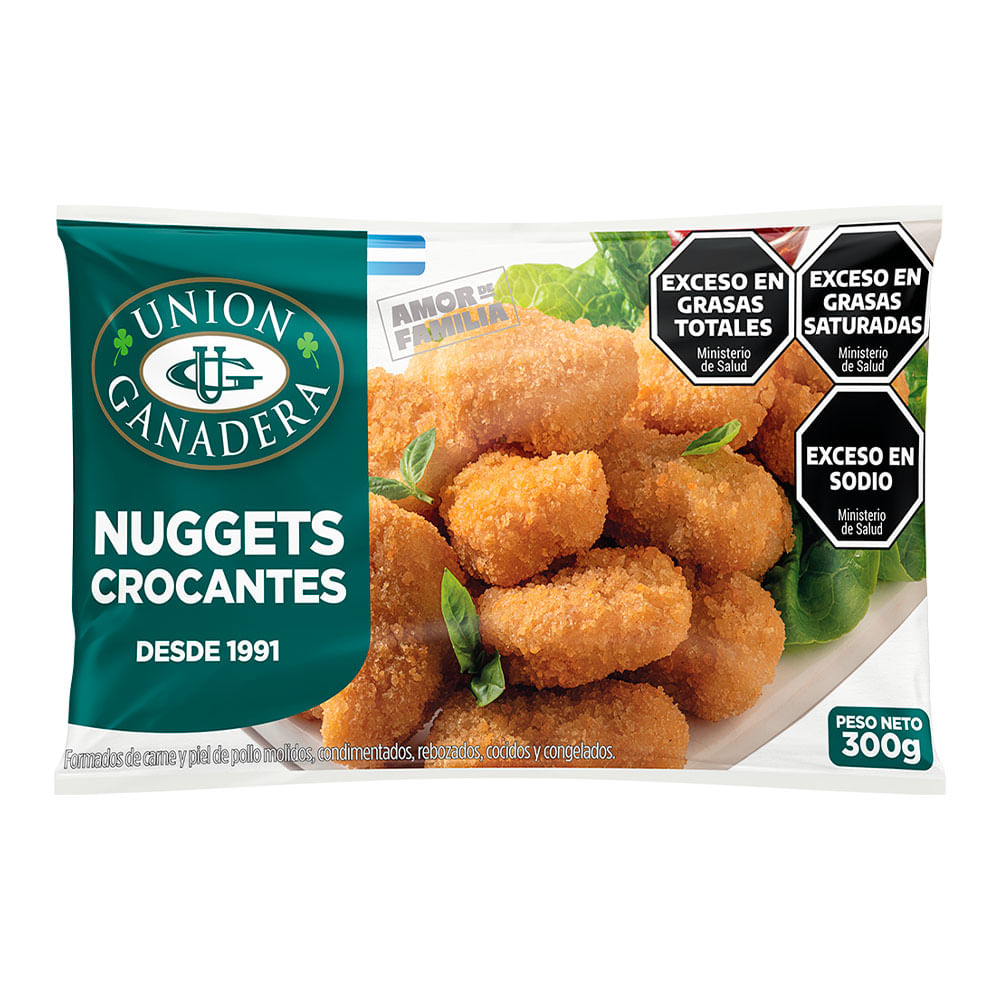 Nuggets Crocantes 300 Grs Union Ganadera