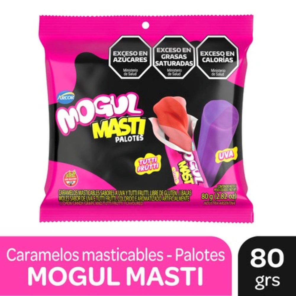 Caramelos Masticables Palotes 80gr Mogul