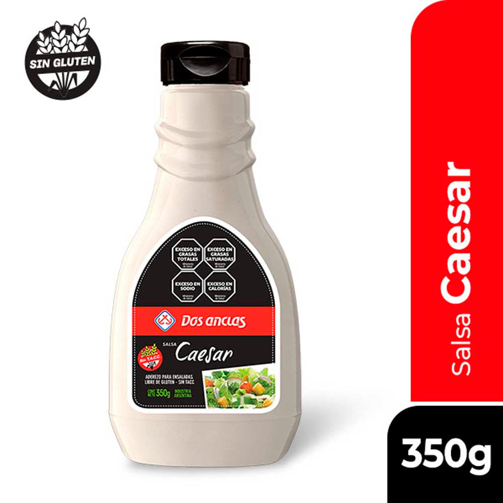 Aderezo Sabor César 350 Grs Dos Anclas