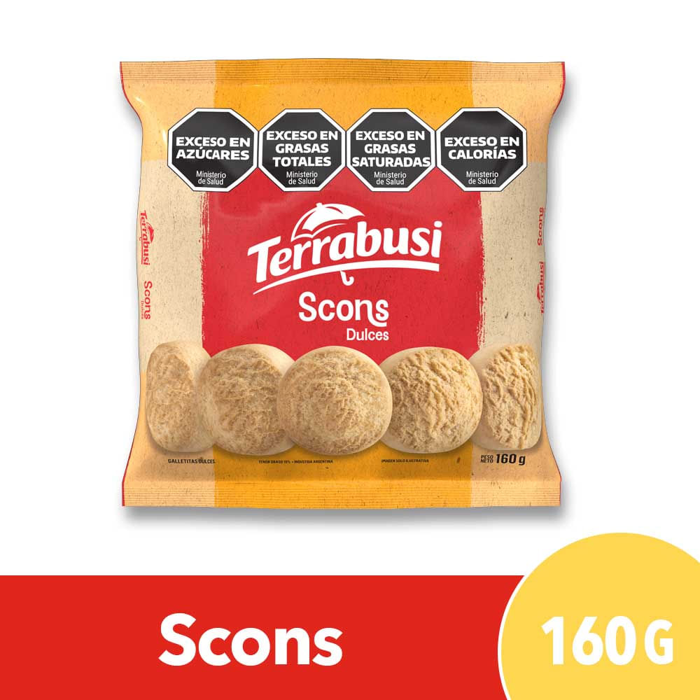 Galletas Secas Scons 160 Grs Terrabusi