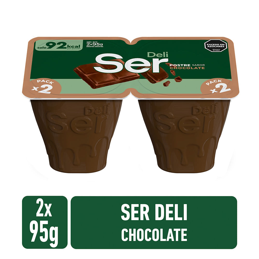 Postre de Chocolate 190 Grs Ser