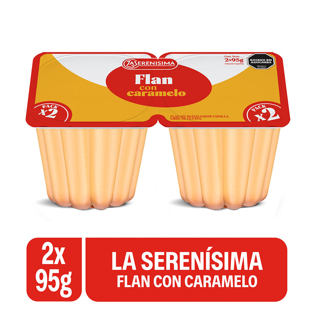 Flan Vainilla 190 Grs La Serenisima