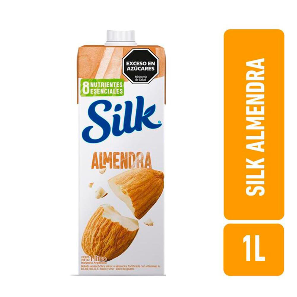Bebida Vegetal Sabor Almendras 1 Lts Silk