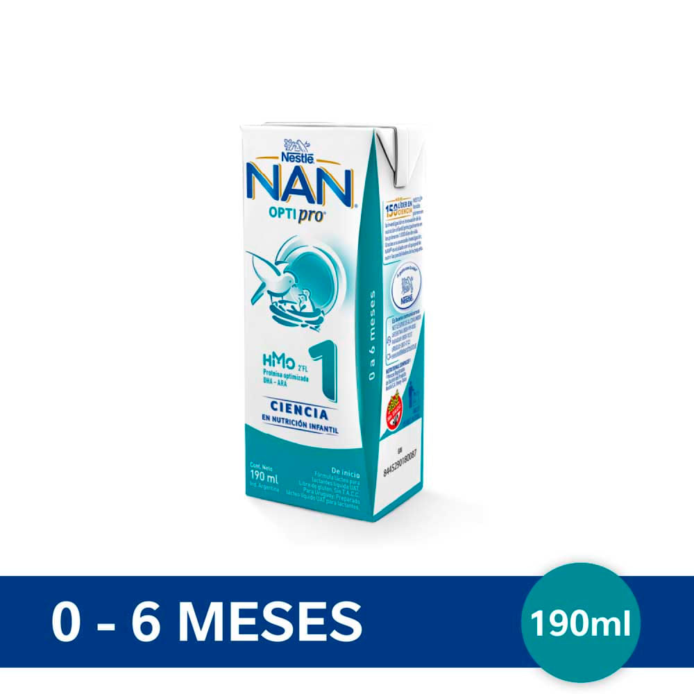 Leche En Polvo Optipro 190ml 1 Nan