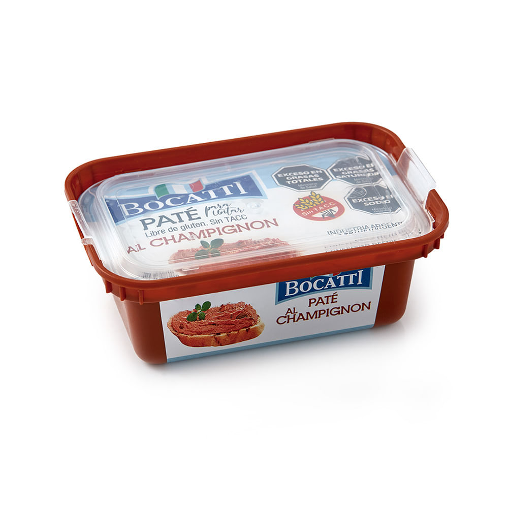 Paté Bocatti Champignon 90 Gr