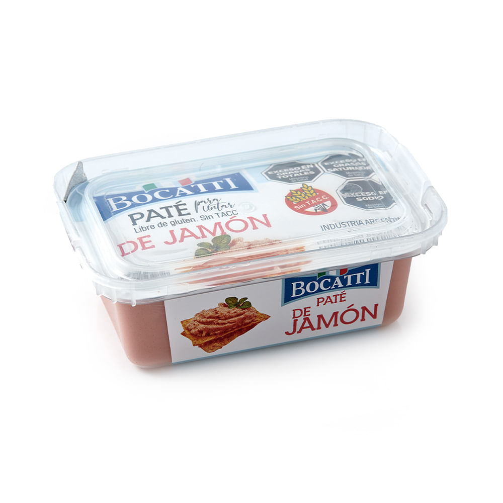 Paté sabor Jamón 90 Grs Bocatti