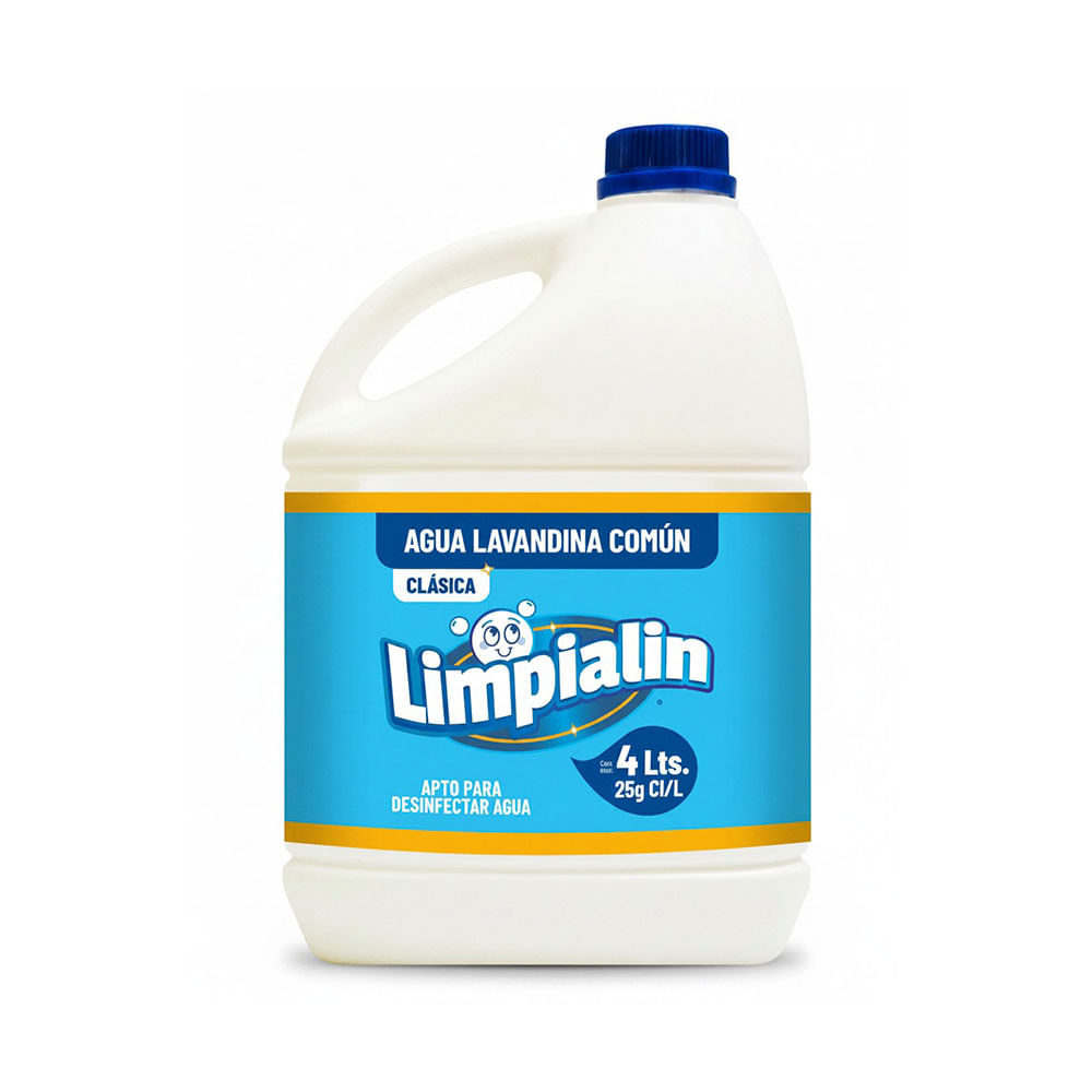 Lavandina Limpialin Clasica 25g 4lt