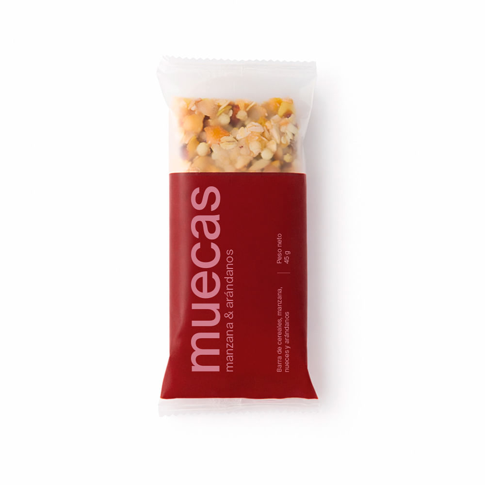 Barra De Cereal Manzana 45 Gr Muecas