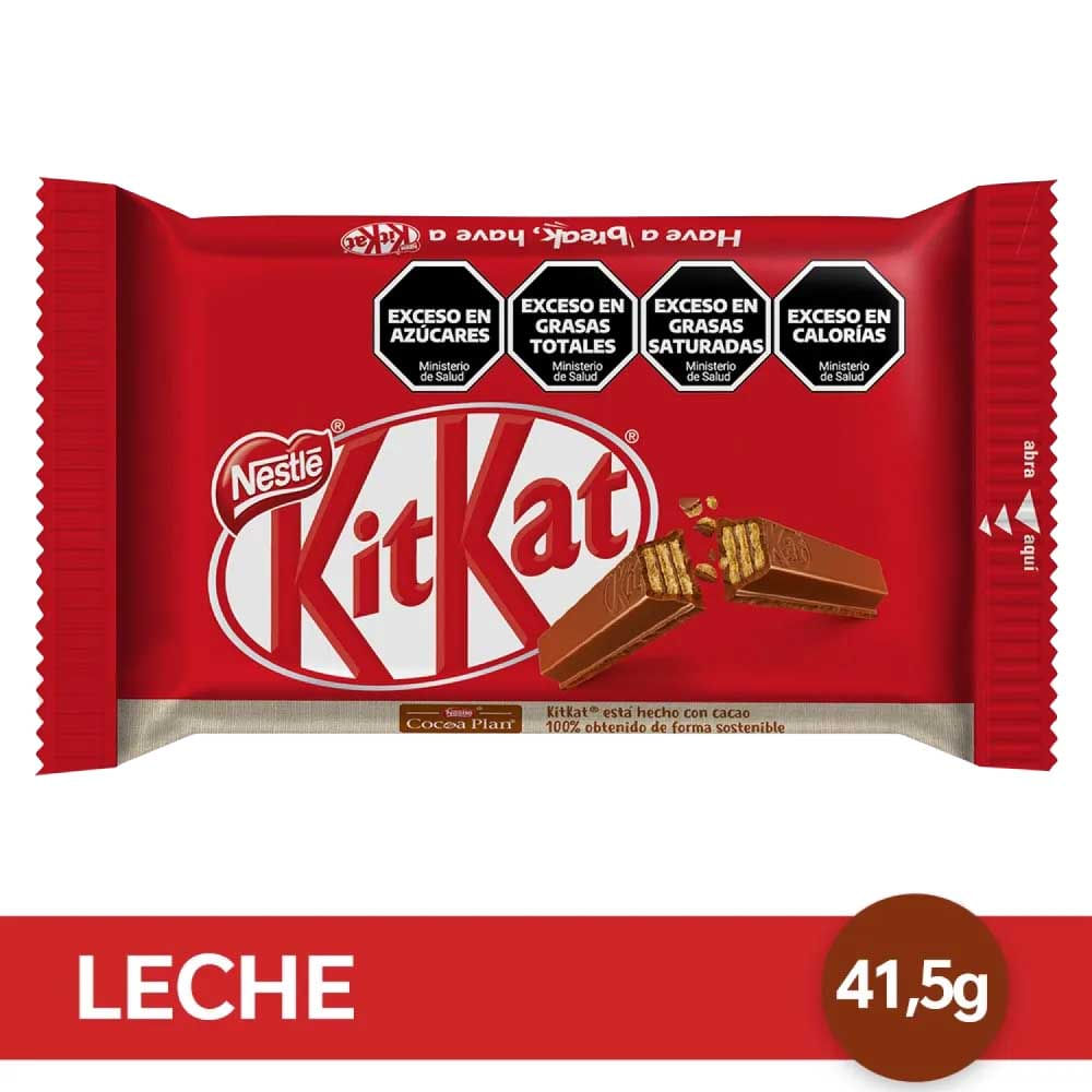 Oblea Leche 4 Fingers 41.5 Grs Kitkat®