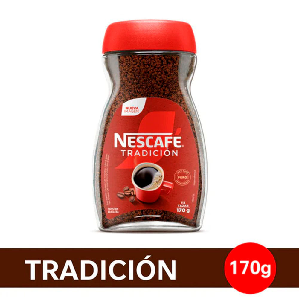 Café Instantáneo Tradición Frasco 170 Grs Nescafé®