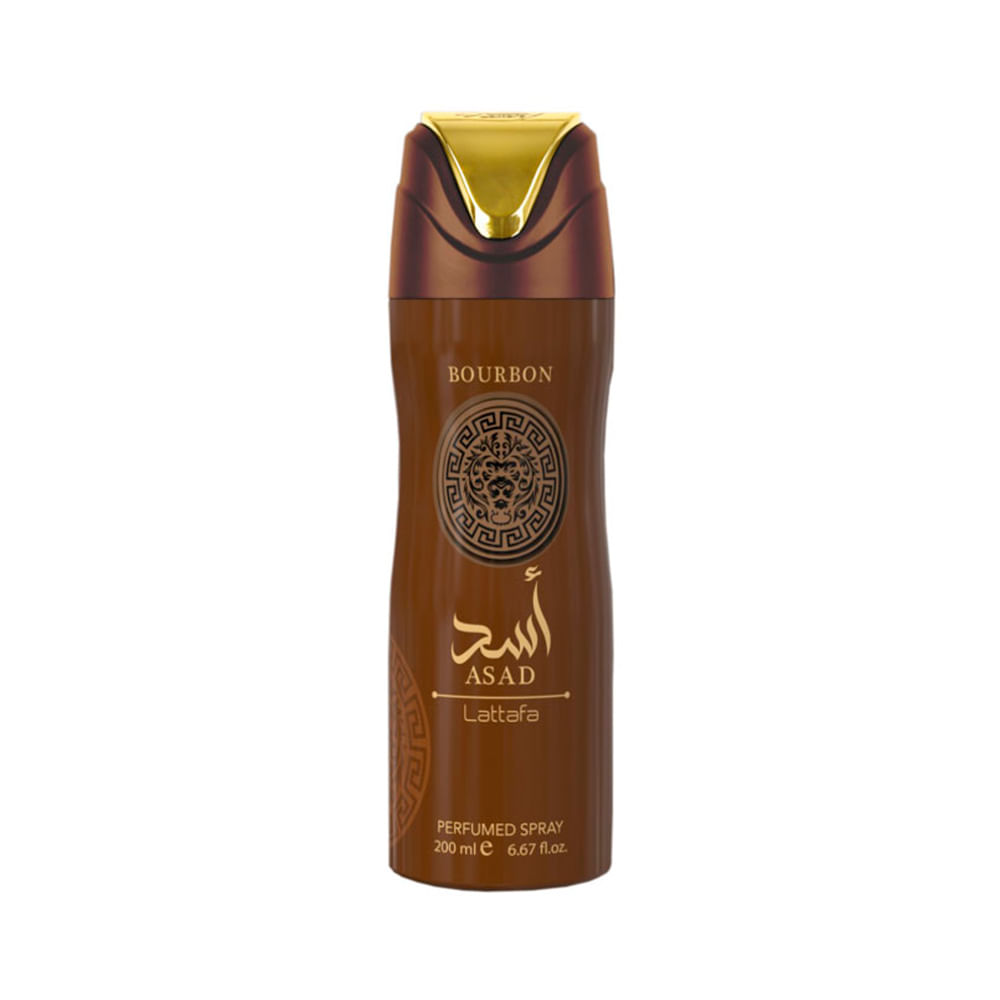 Desodorante Asad Bourbon Oriental 200 Ml Lattafa