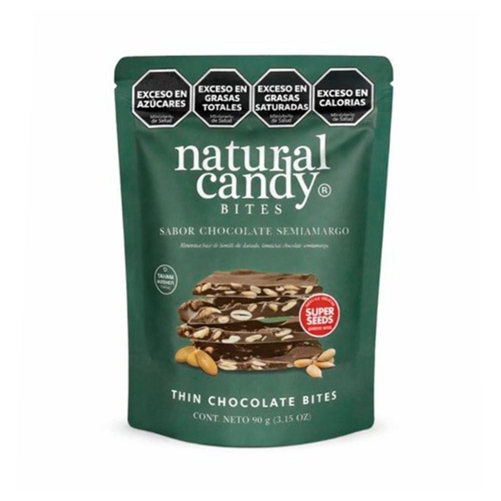 Snacks Frutos Secos Bañados En Chocolate Natural Candy 90gr