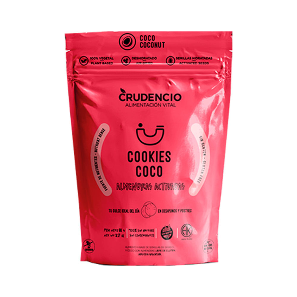 Cookies De Coco Crudencio 90gr