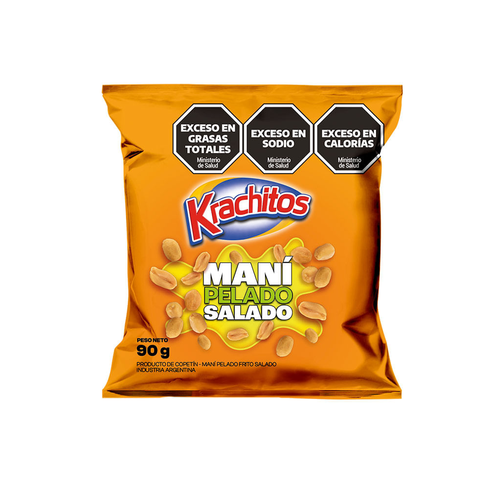 Mani Krach-itos Pelado Salado 90gr