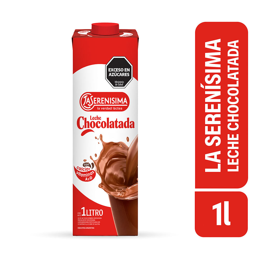 Leche chocolatada ​La Serenísima Clásico 1lt