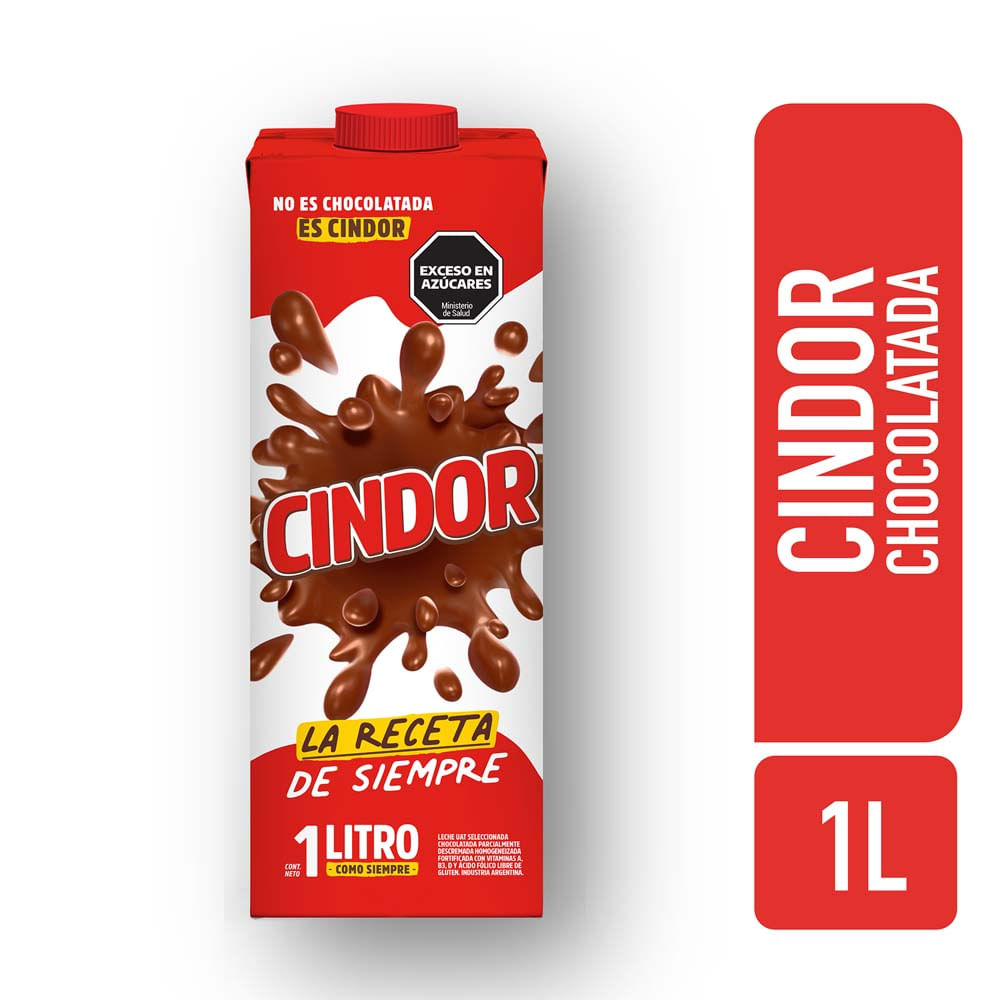 Leche chocolatada ​Cindor 1 lt